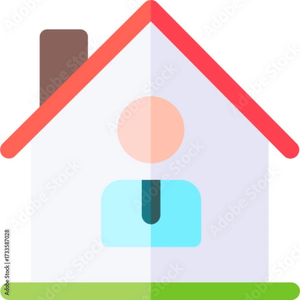 Obraz Telecommuting Icon