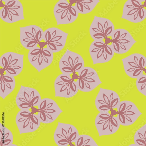 Obraz seamless floral pattern
