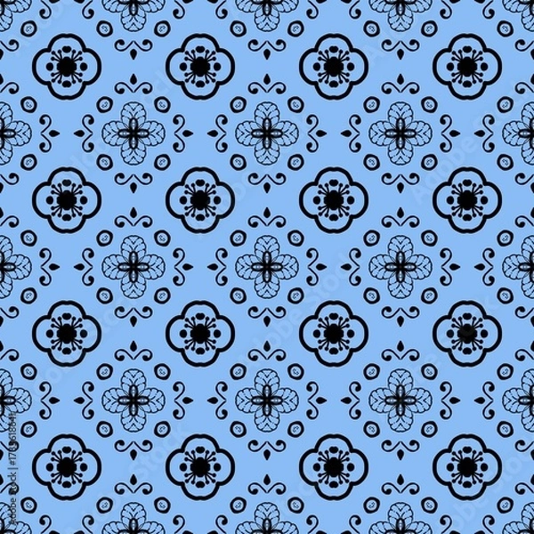 Obraz seamless floral pattern