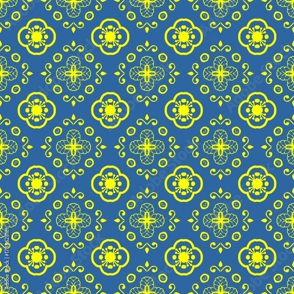 Obraz seamless floral pattern