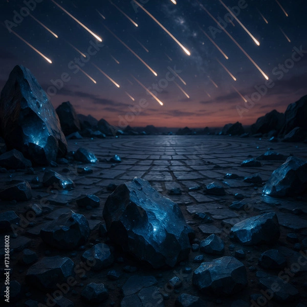 Obraz Plaza of Meteor Fragments