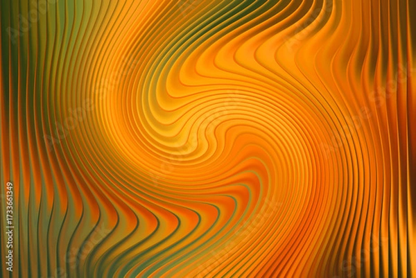 Fototapeta Vibrant abstract background a swirling vortex of orange yellow, a dynamic energetic