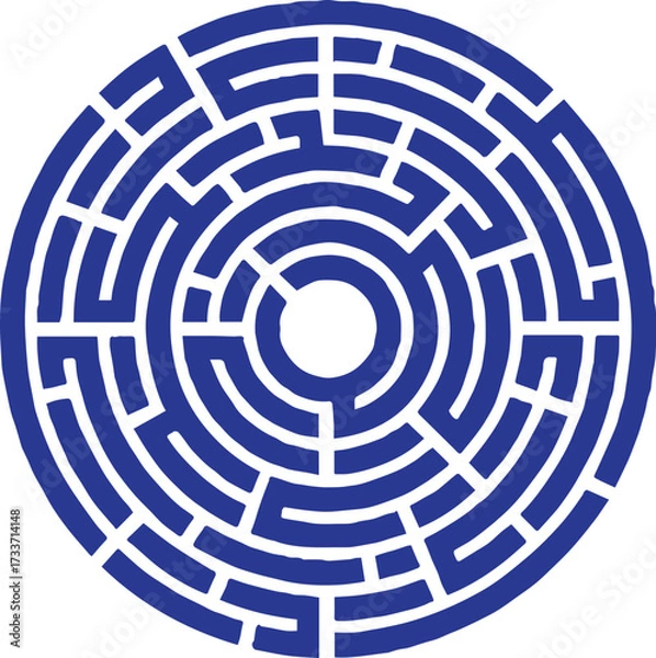 Obraz Mystery Circle Labyrinth
