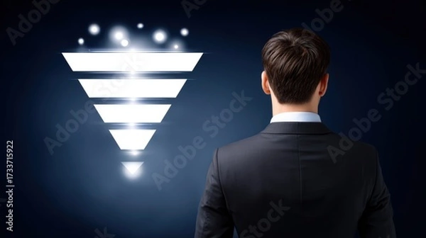 Fototapeta Professional business technology innovation and corporate teamwork success strategies for modern leadership and digital growth in the workplace