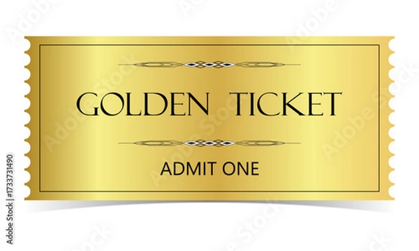 Obraz ticket 