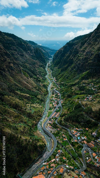 Fototapeta Mountain Road
