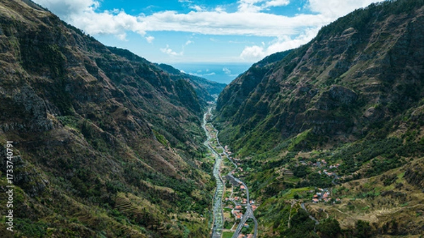 Fototapeta Mountain road