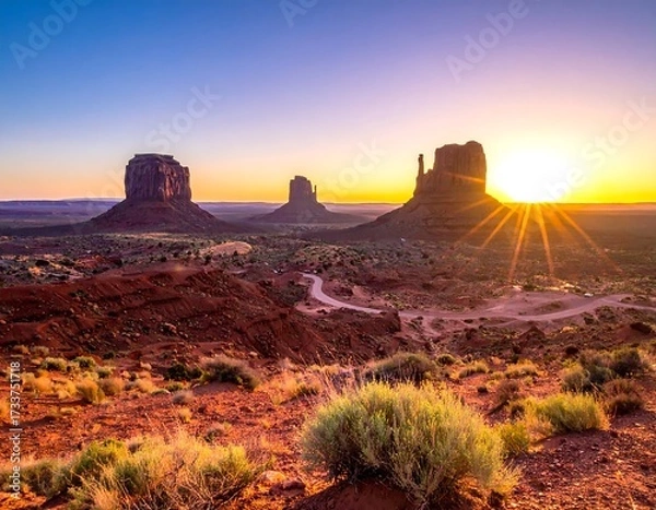 Obraz Monument Valley Sunrise