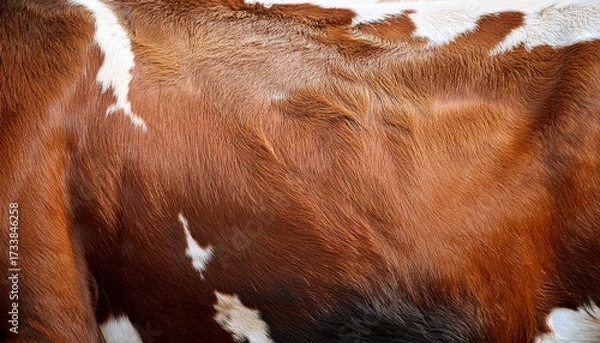 Obraz Real Cow Texture Background