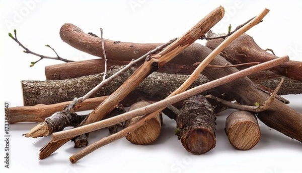 Obraz Sticks And Twigs Isolated
