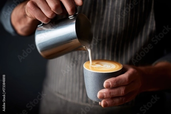 Obraz businessman holding a cup of coffee