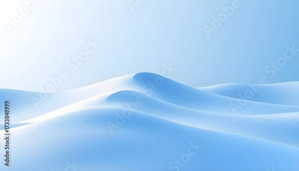 Obraz blue desert abstract background web design