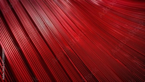 Obraz Red Striped Background
