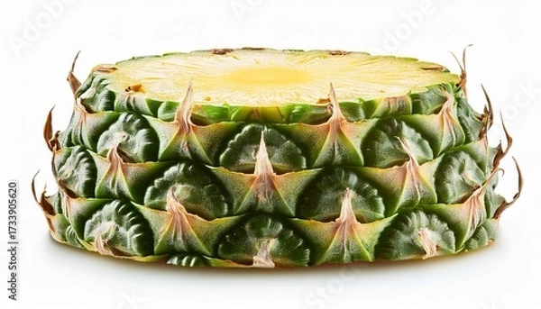 Fototapeta Pineapple Top Isolated