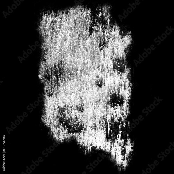 Fototapeta Isolated Rust Stain Texture – Alpha Channel PNG