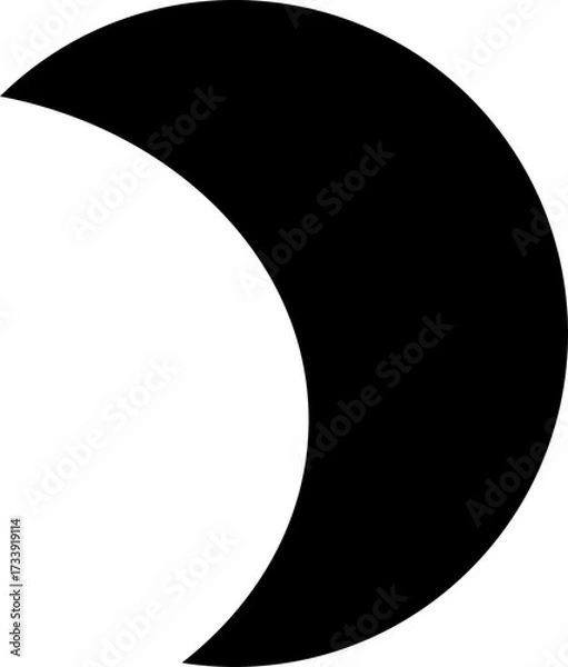 Fototapeta yin yang symbol with moon tao ball circel balance .