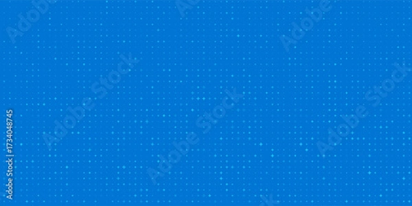 Fototapeta Blue Mathematical dot Symbols Pattern. Math Design Elements Background. Medical