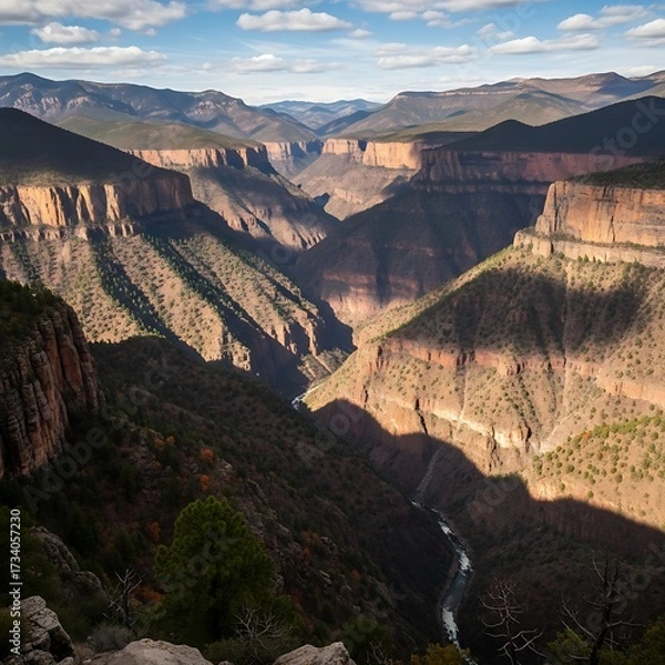 Obraz Colorado Canyon Landscape View.