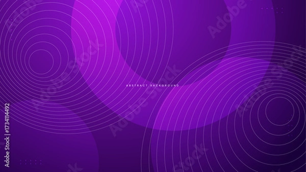 Fototapeta purple abstract background with geometric element