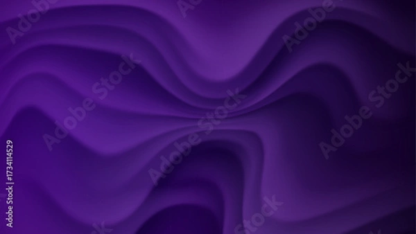 Fototapeta purple abstract background with realistic wavy  texture. great for futuristic poster, technology banner or website