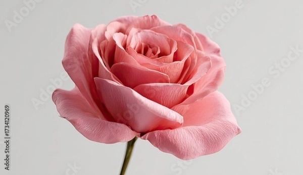 Obraz Close-up of a single, delicate pink rose