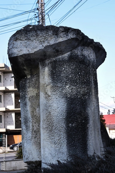 Obraz old stone cross