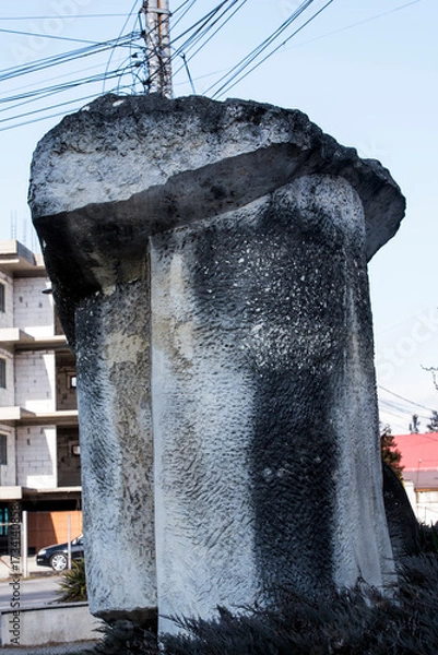 Obraz old stone cross
