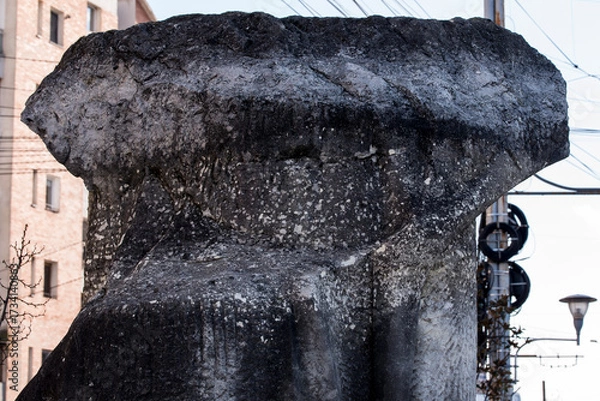 Obraz umbrella on the roof