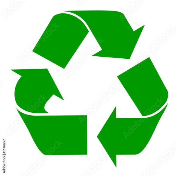Obraz Recycling symbol