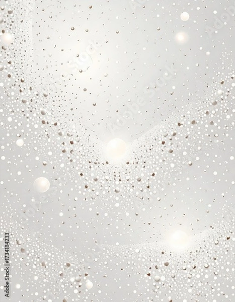 Fototapeta Abstract dotted light background