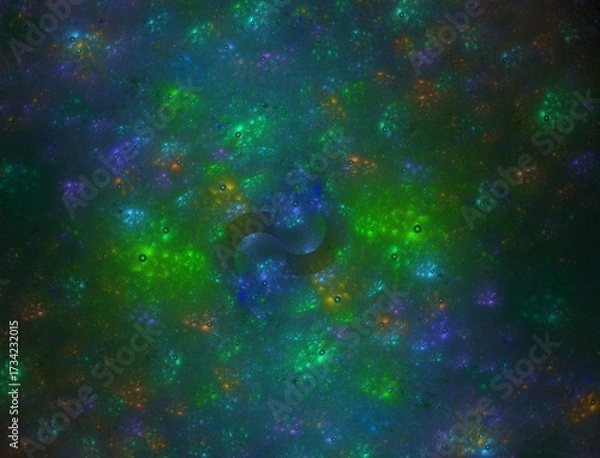 Fototapeta Imaginatory fractal abstract background Image