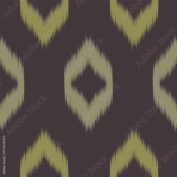 Obraz ikat pattern
