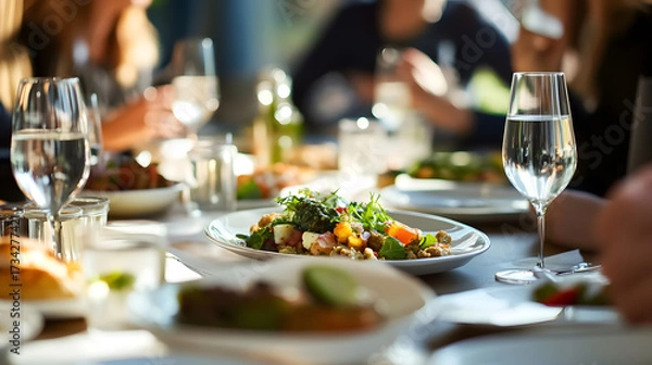 Obraz Business lunch.