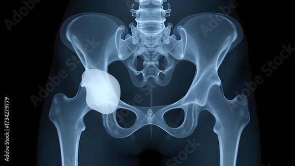 Obraz Dual-mobility Hip Implant With Increased Range Motion