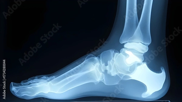 Obraz Calcaneus Fracture Heel Bone Joint Surface Foot Deformity