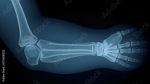 Obraz Olecranon Fracture Elbow Bony Prominence Triceps Muscle Disruption