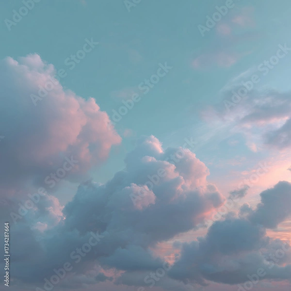 Fototapeta clouds in the sky