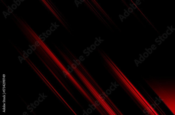 Fototapeta abstract red and black are light pattern with the gradient is the with floor wall metal texture soft tech diagonal background black dark sleek clean modern.