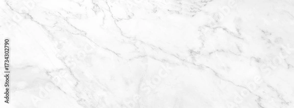 Fototapeta Marble granite white panorama background wall surface black pattern graphic abstract light elegant gray for do floor ceramic counter texture stone slab smooth tile silver natural.
