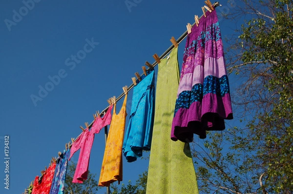 Obraz colorful clothes