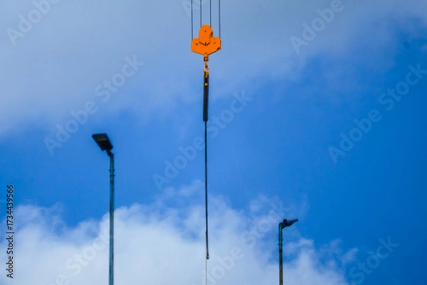 Obraz lantern on blue sky