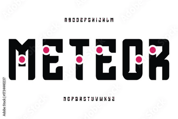 Fototapeta Meteon fonts