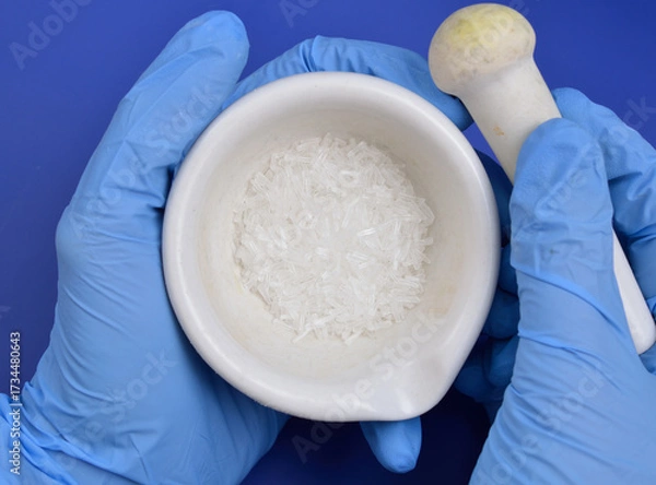 Fototapeta Monosodium glutamate MSG, also known as sodium glutamate.
