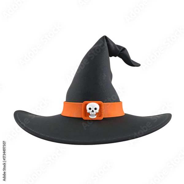 Obraz 3D Element for Halloween Composition PSD Transparent Background