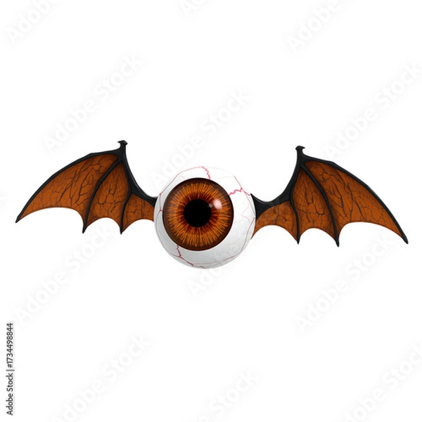 Obraz 3D Element for Halloween Composition PSD Transparent Background