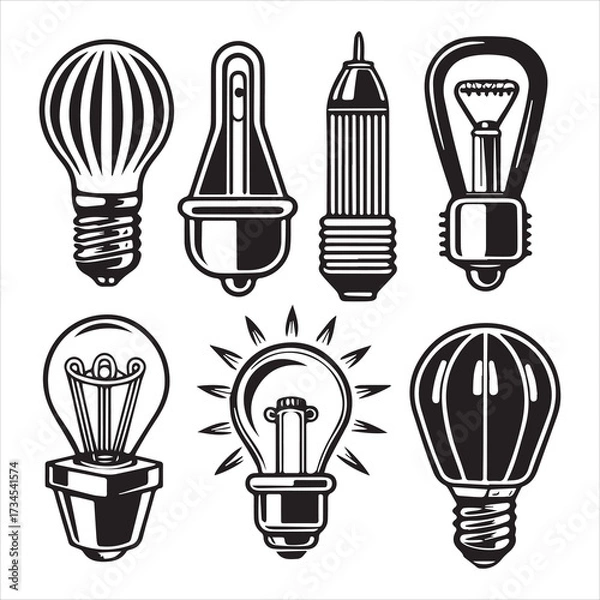 Fototapeta printer machine icon set vector