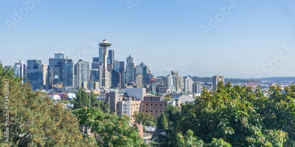 Obraz Seattle Skyline with Space Needle