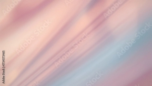 Fototapeta Soft pastel gradient background with pink and blue hues  