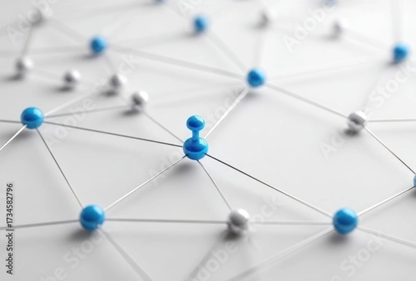 Obraz social network connection