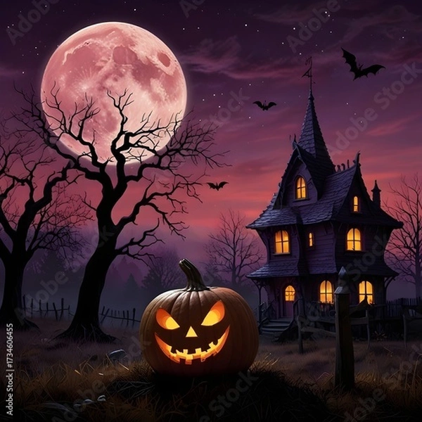 Obraz a fantastical Halloween